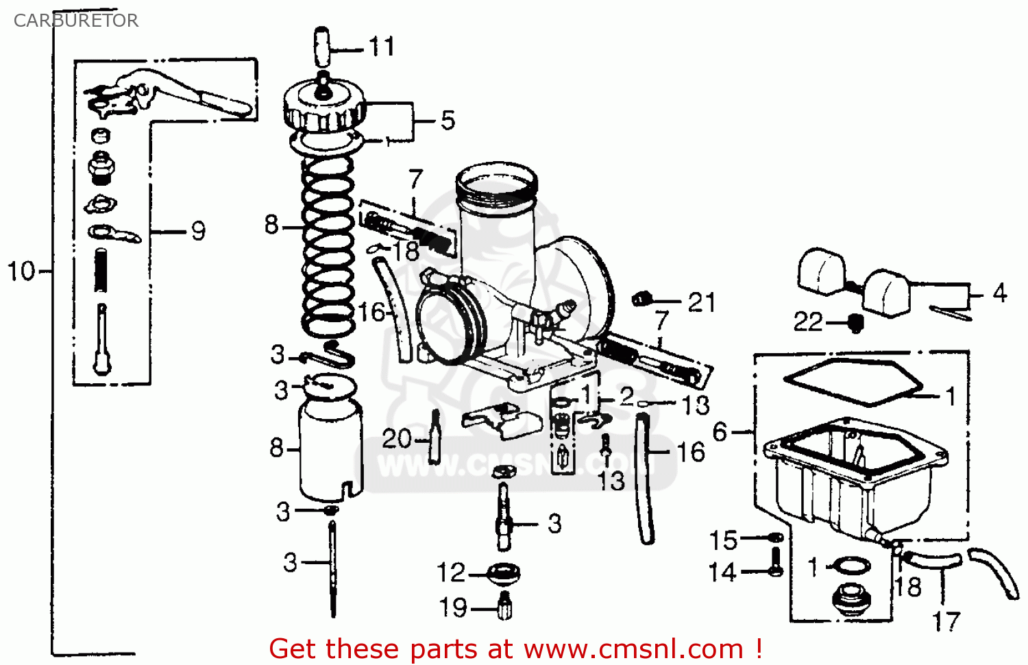 kawasaki bayou 220 carburetor hose diagram