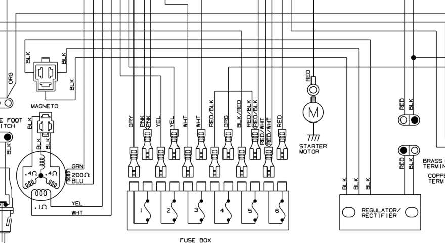 kawasaki bayou klf 400 4x4 starting system wiring diagram