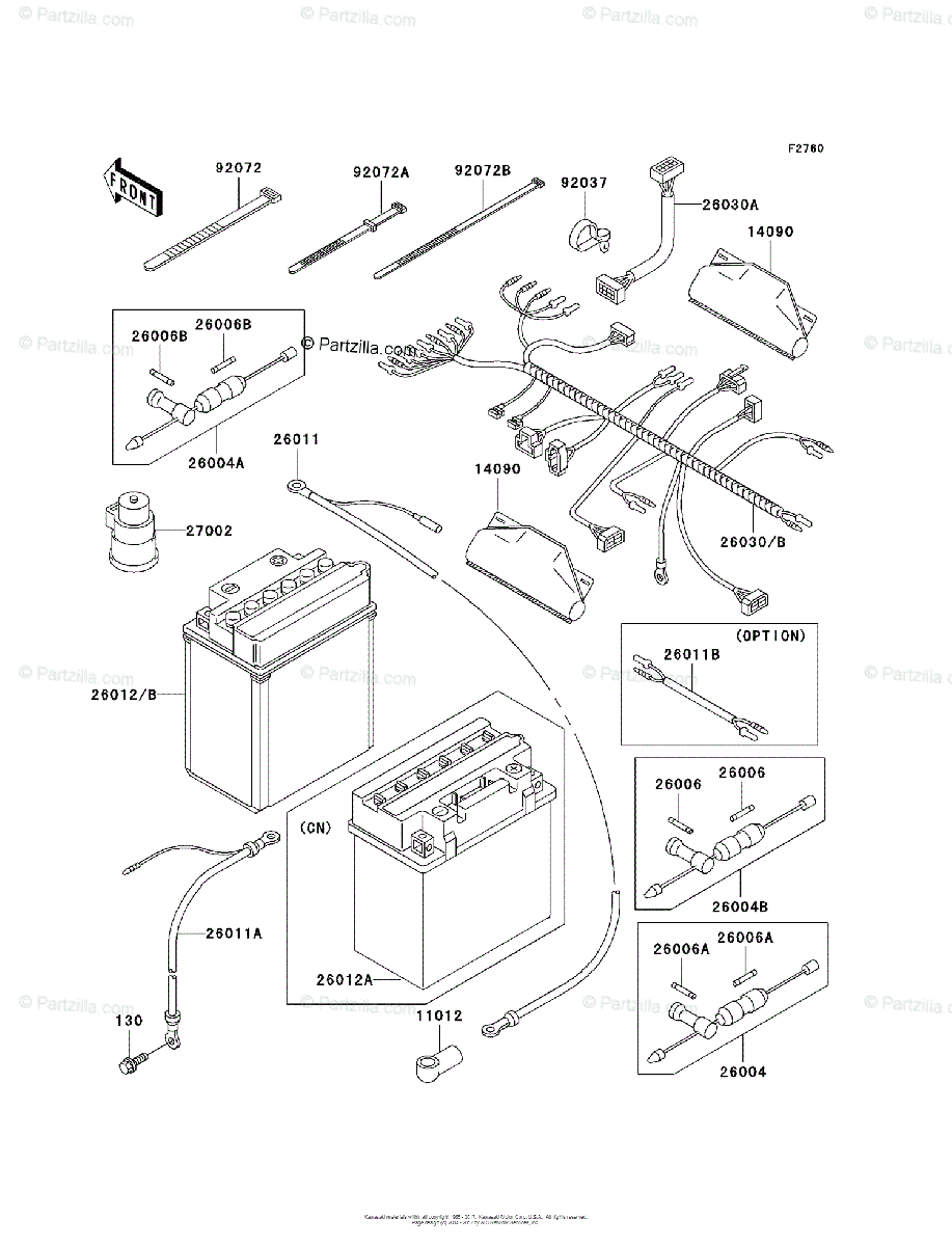 kawasaki prairie 650 carburetor diagram