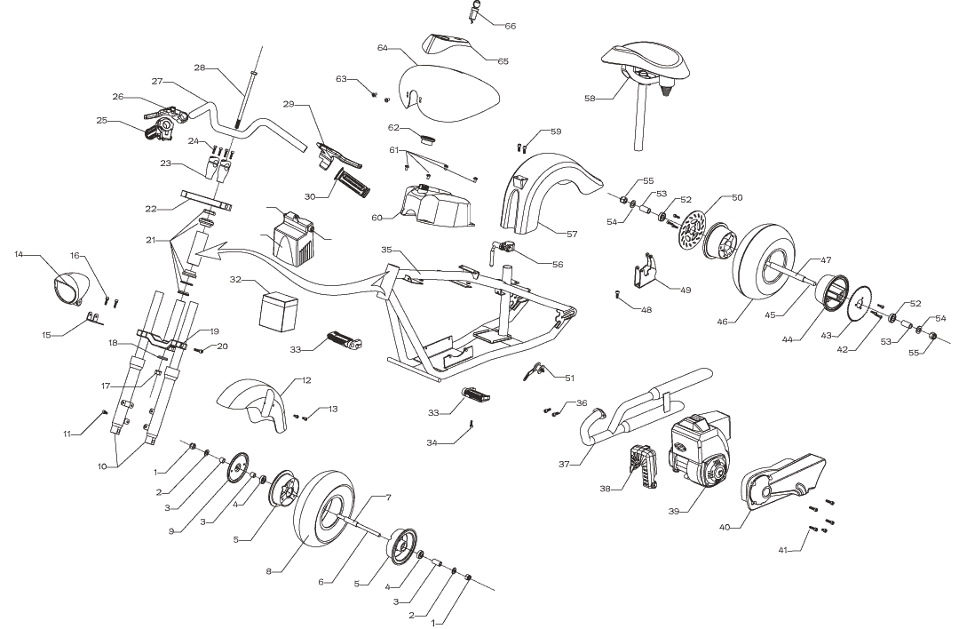 kazuma carburetor diagram