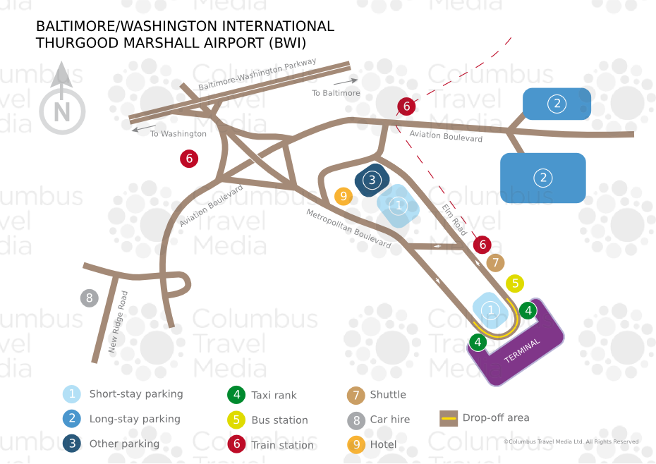 kbwi airport diagram