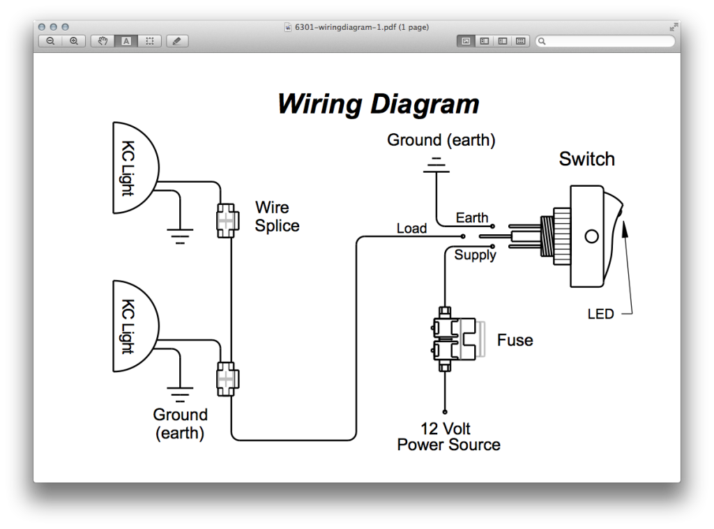 Fog Light Wiring Diagram