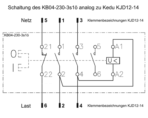 kedu switch wiring diagram en 60947-1