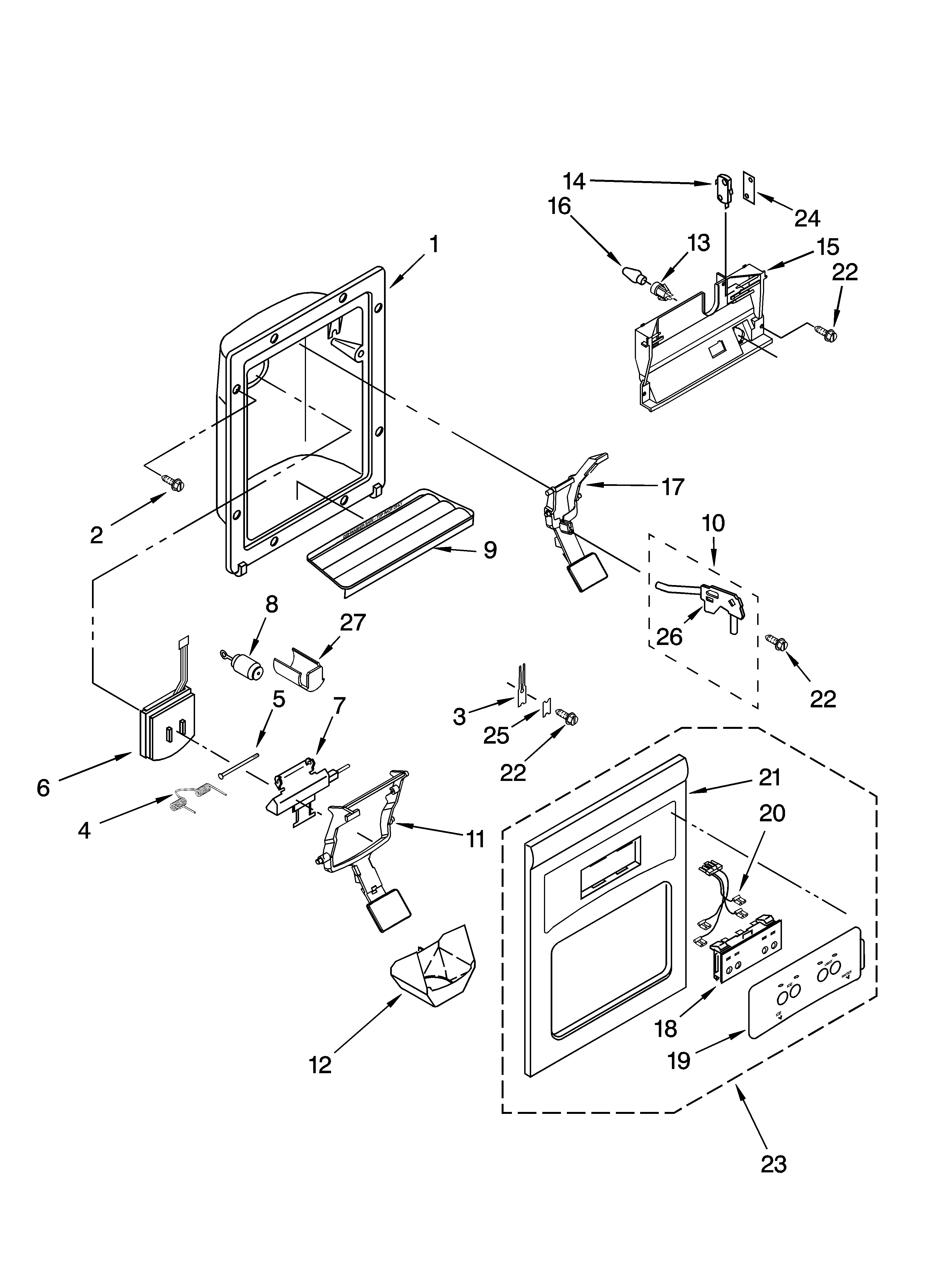 kenmore 1069535580 refrigerator wiring diagram