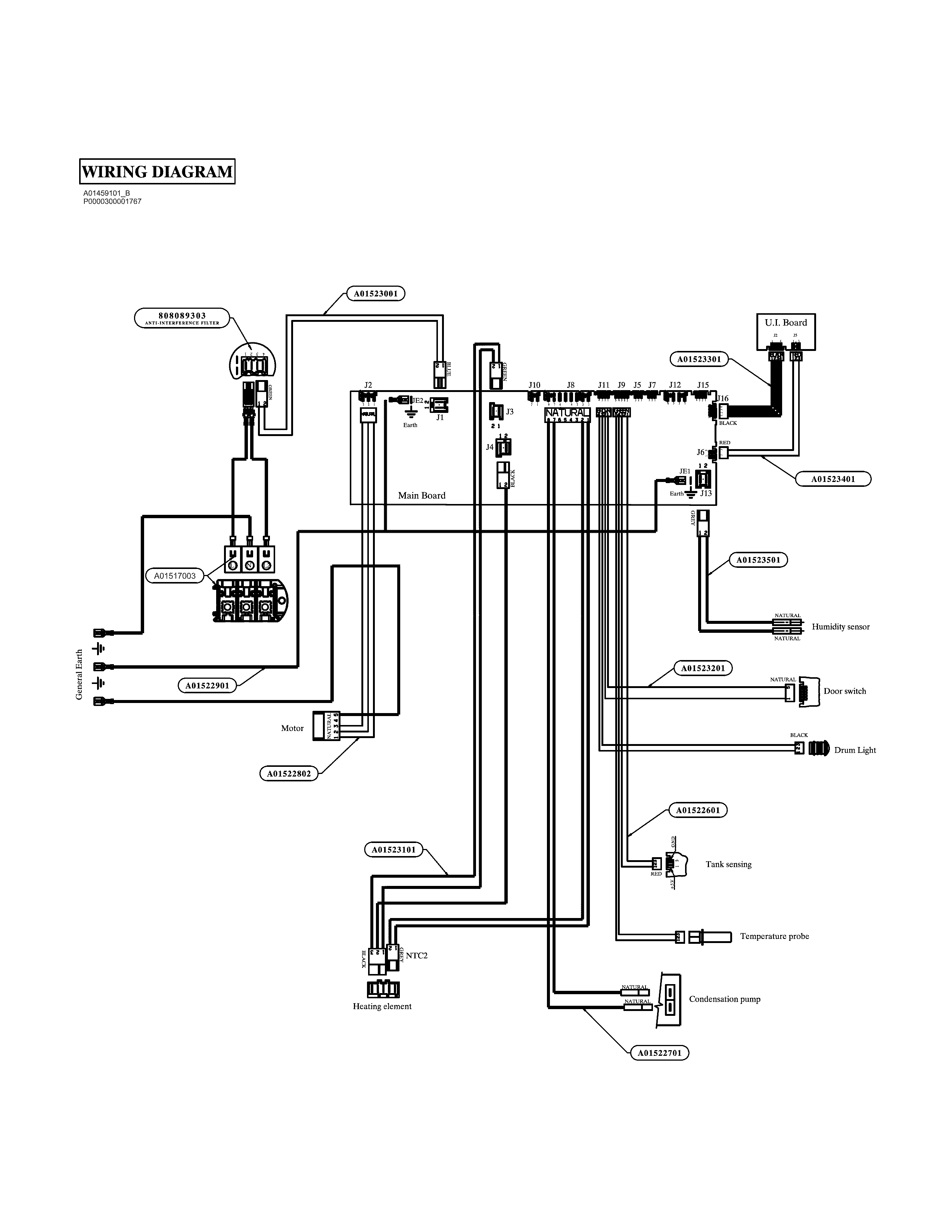 kenmore 63351 dryer wiring diagram