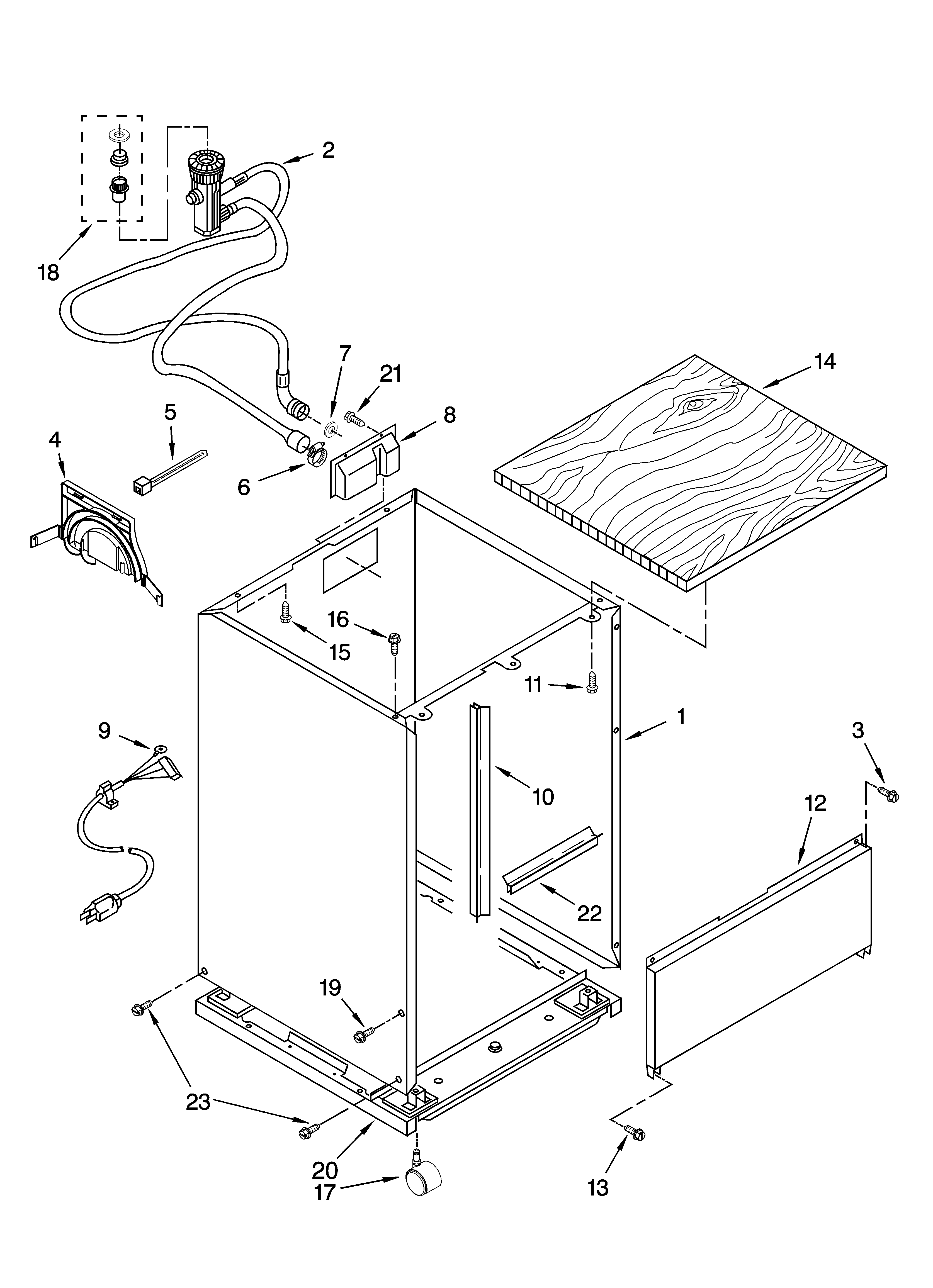 kenmore dishwasher 665 parts diagram