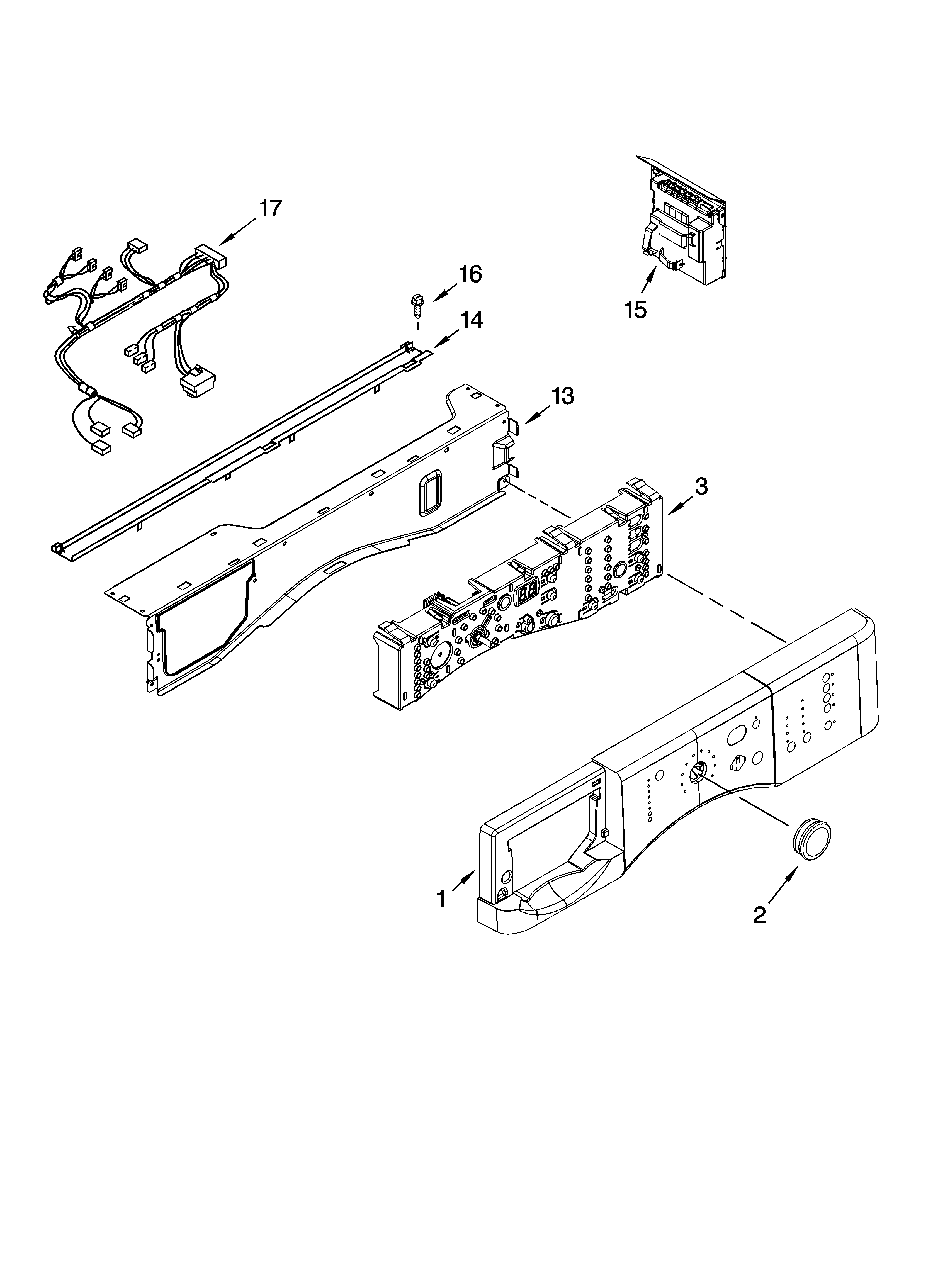 kenmore he2 washer parts diagram