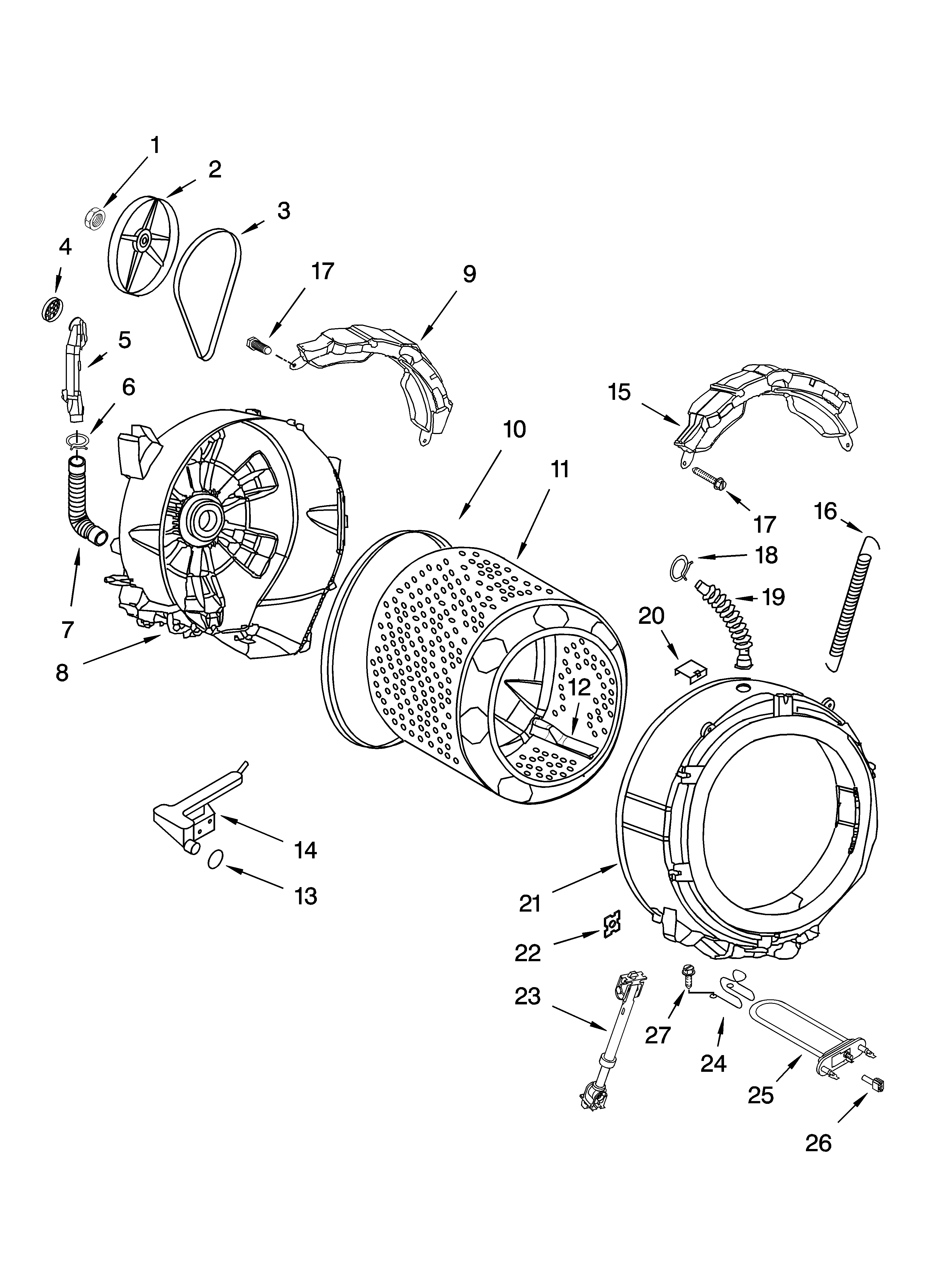 kenmore he4t washer parts diagram