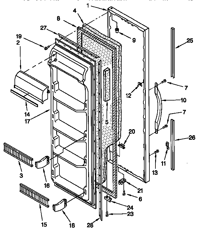 kenmore refrigerator model 1067680640 wiring diagram