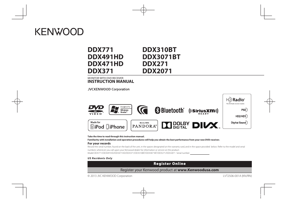 kenwood ddx271 wiring diagram