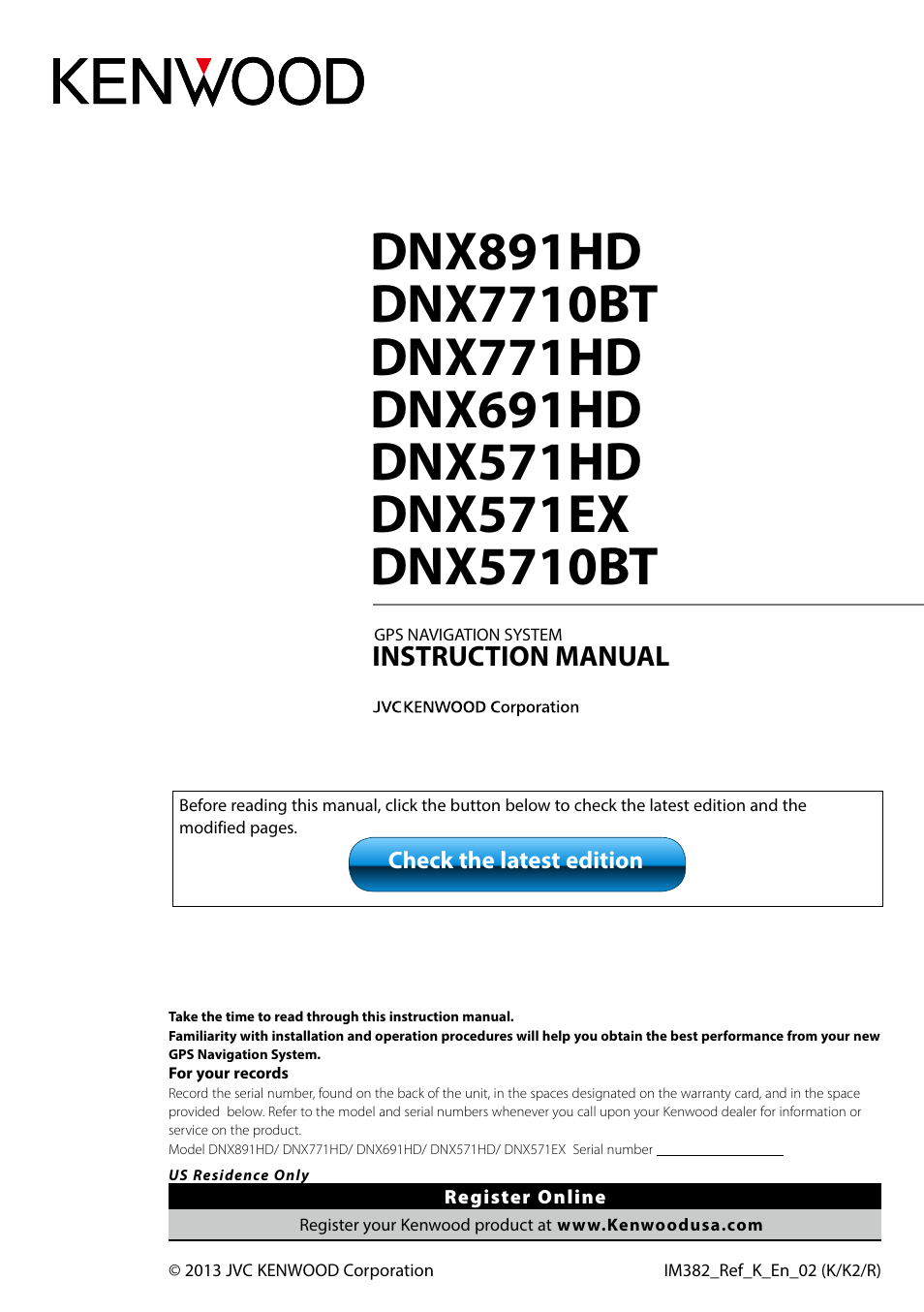 kenwood dnx571hd wiring diagram