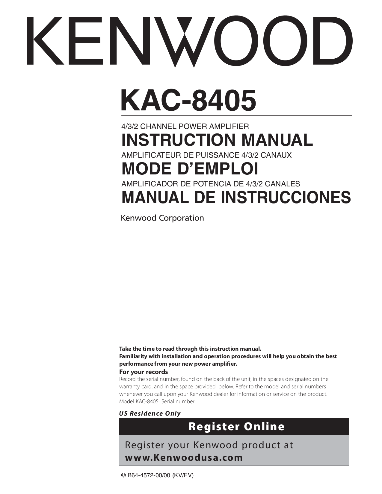 kenwood kac 622 wiring diagram