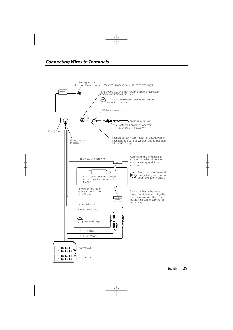 kenwood kdc 135 wiring diagram