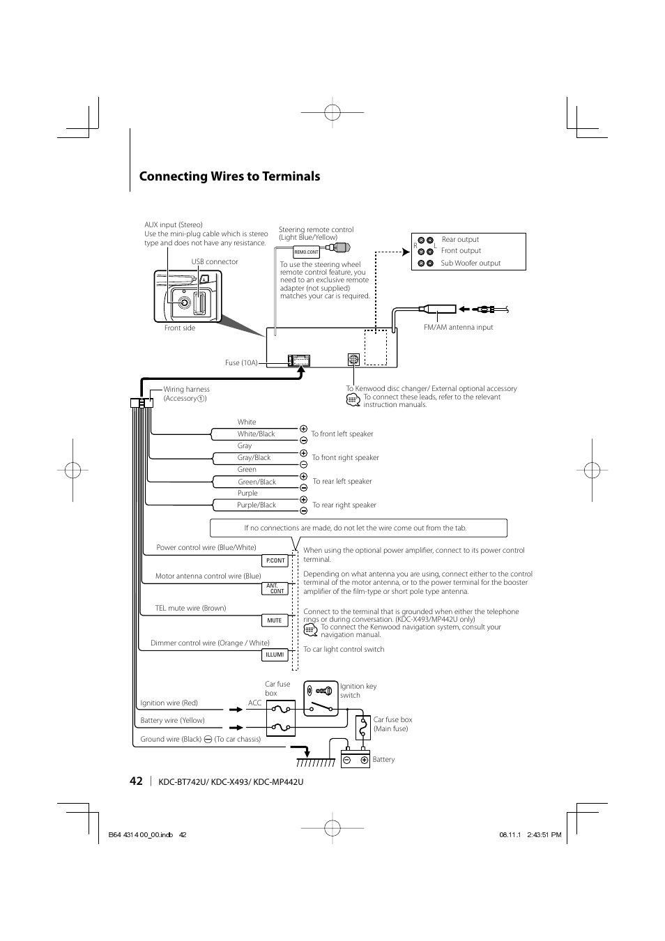 kenwood kdc 135 wiring diagram