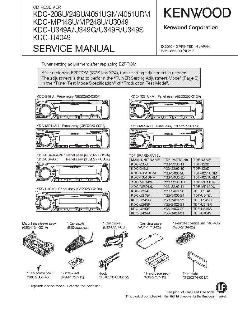 kenwood kdc 400u wiring diagram