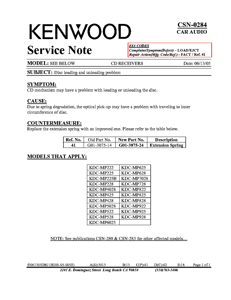 kenwood kdc x502 wiring diagram