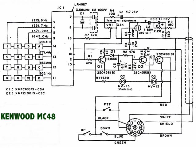 kenwood ts-2000 to mfj autotuner wiring diagram