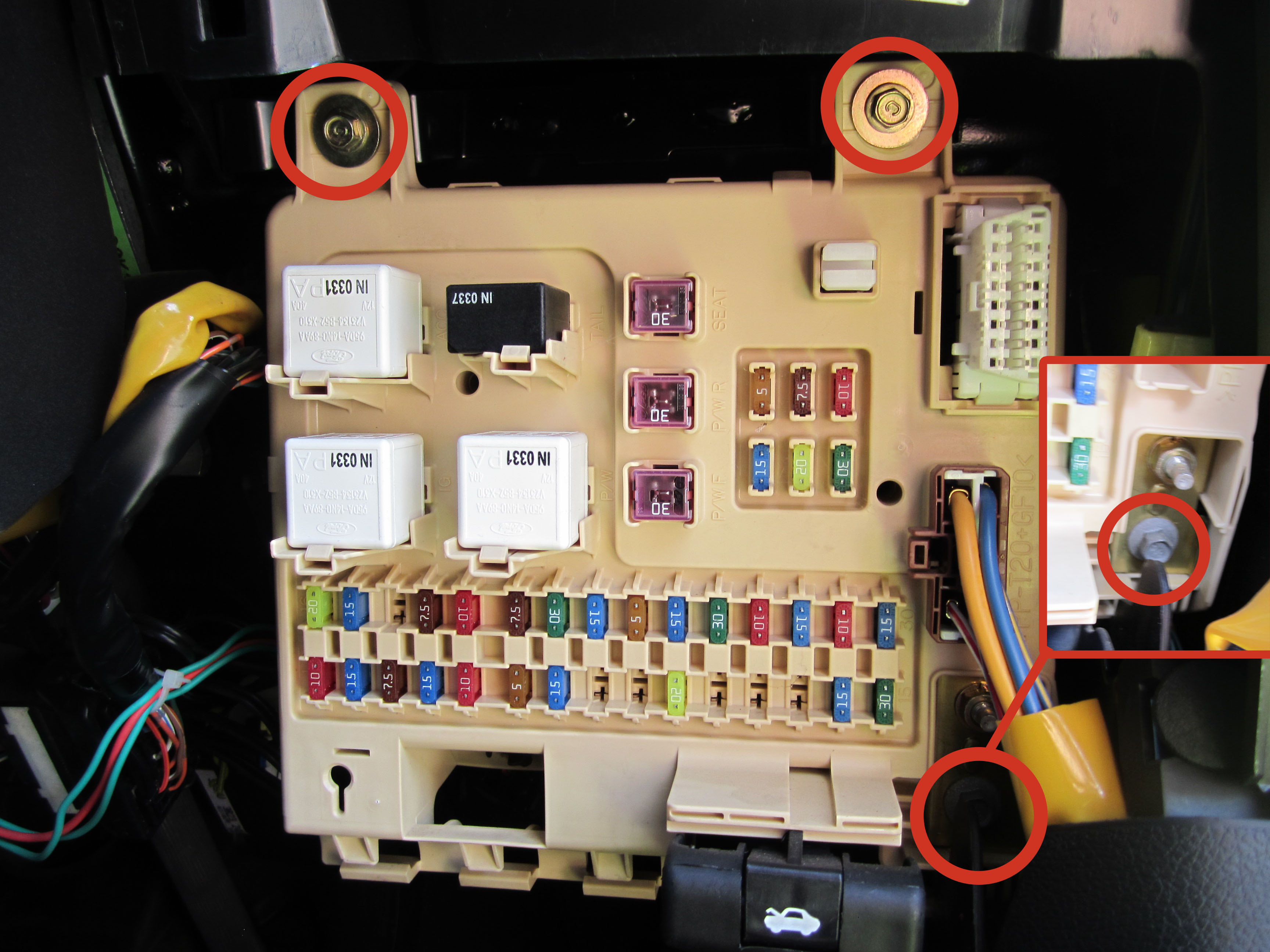 kenworth t600 fuse panel diagram