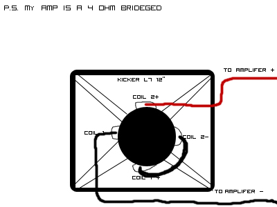 kicker l7 wiring diagram 2 ohm