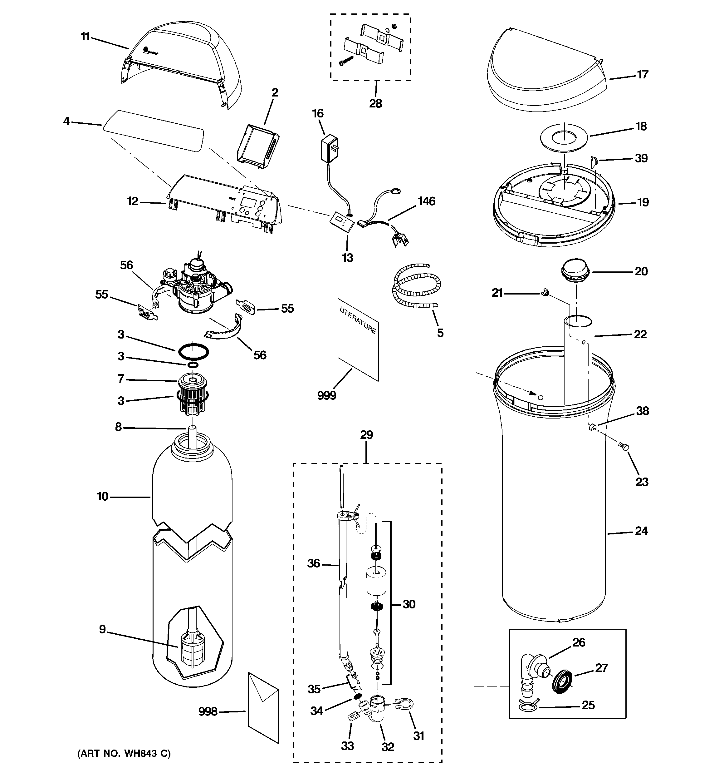 kinetico parts diagram