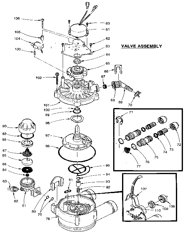 kinetico parts diagram