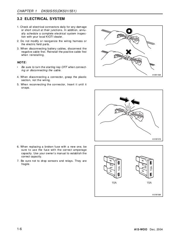 kioti tractor wiring diagram