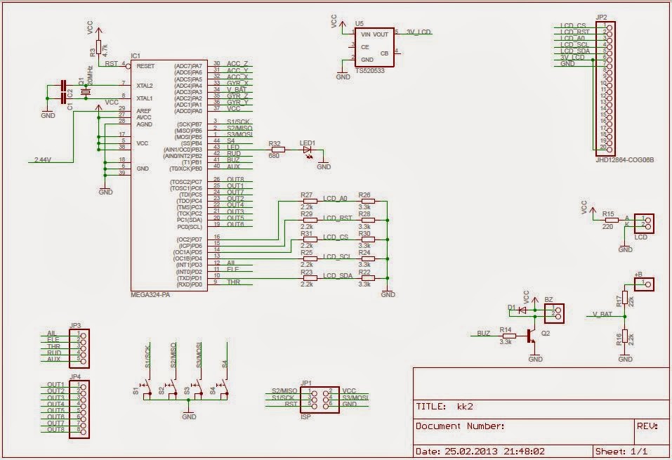 kk2 board wiring diagram