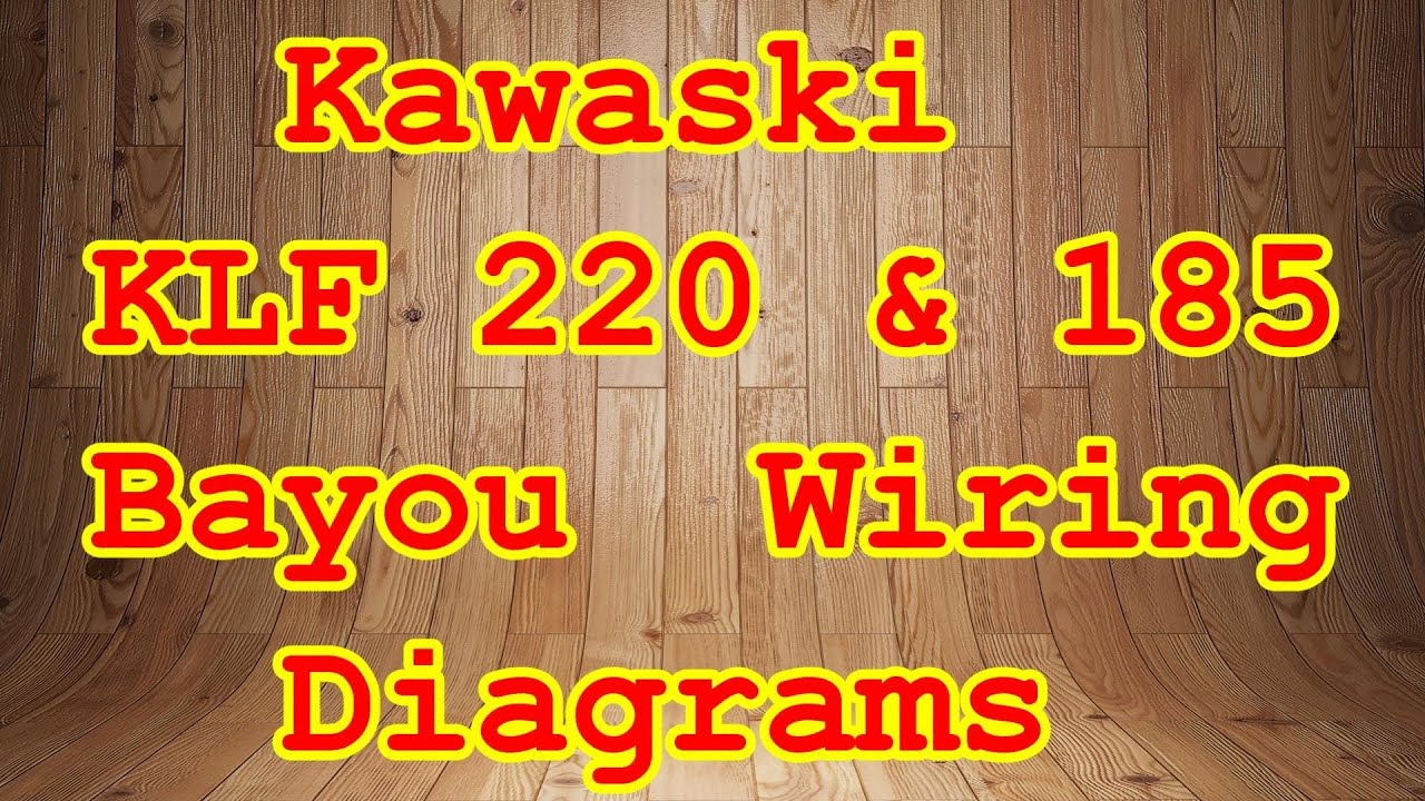 klf185a wiring diagram