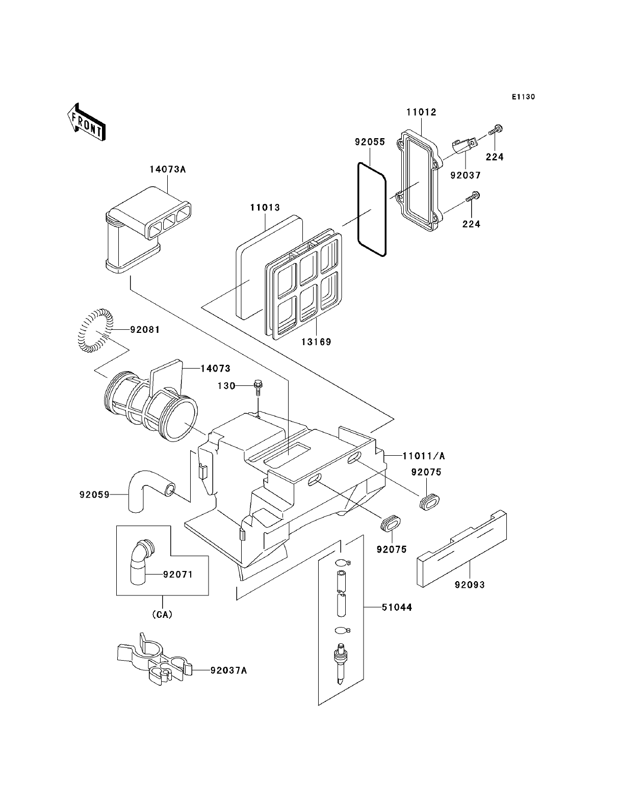 klr 650 carb diagram