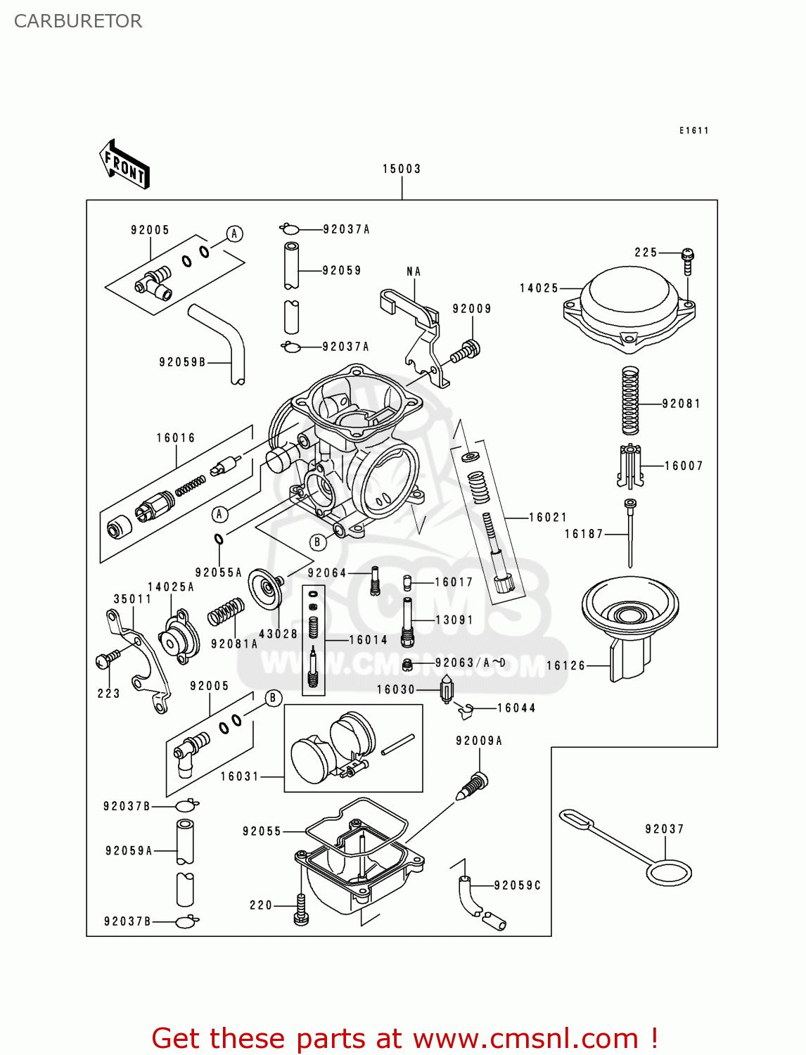 klr650 carburetor diagram