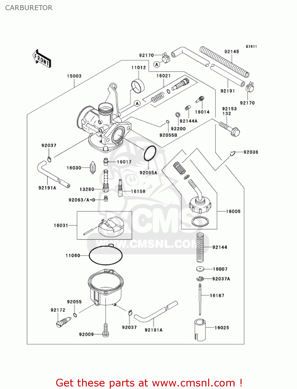 klx 110 carburetor diagram
