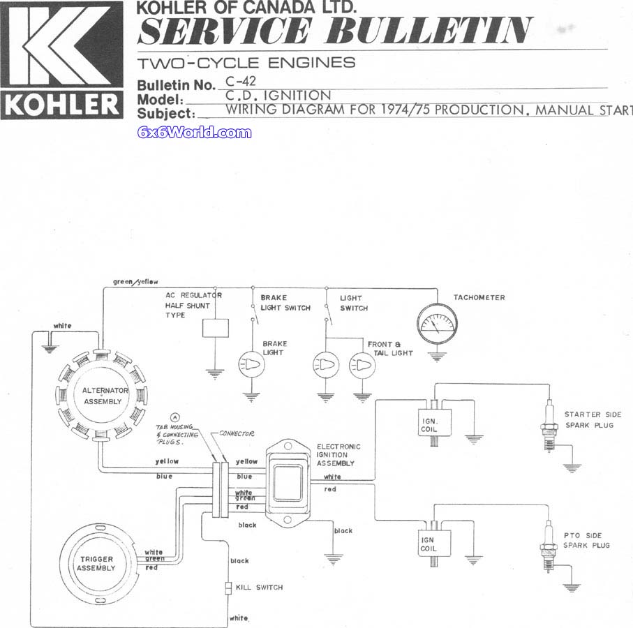 Kohler Cv740 Wiring Diagram