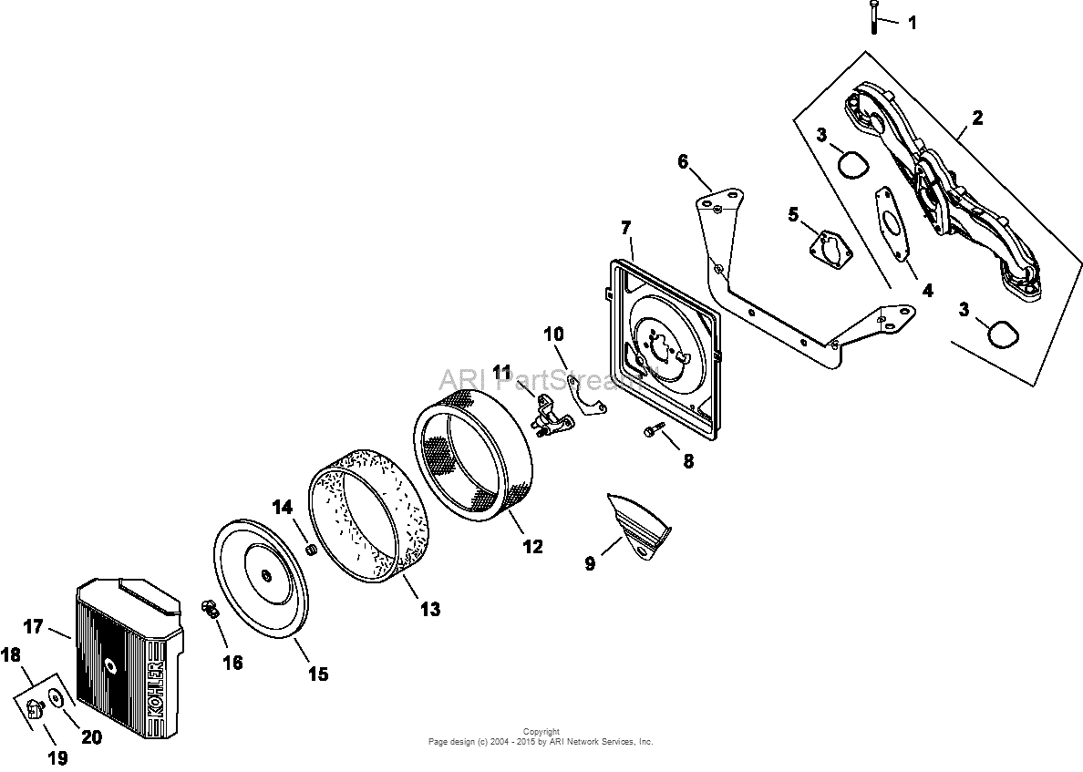 kohler cv740 wiring diagram