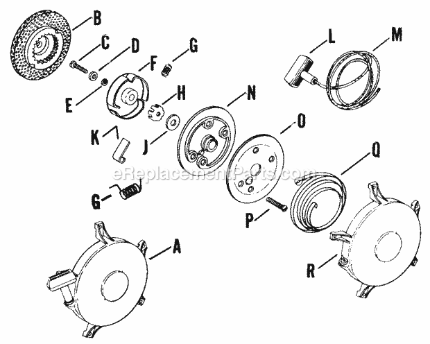 kohler k161 parts diagram