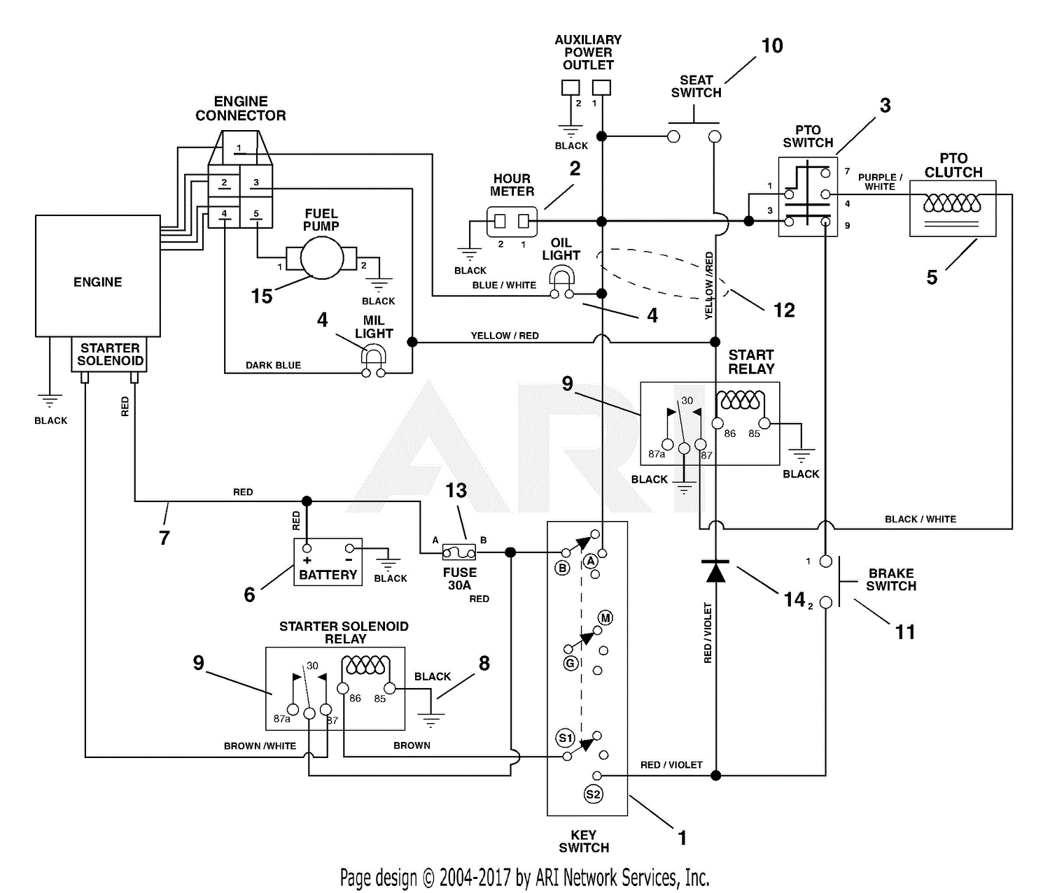 kohler k241 wiring diagram