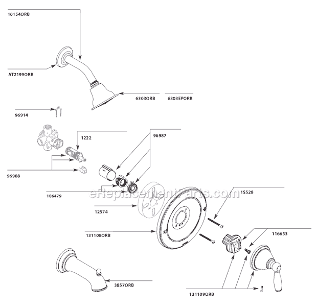 kohler niedecken parts diagram