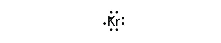 krypton dot diagram