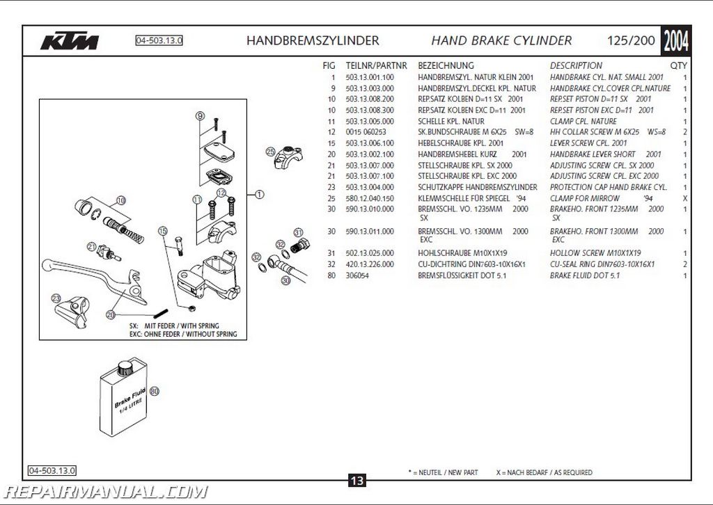 ktm exc headlight wiring diagram