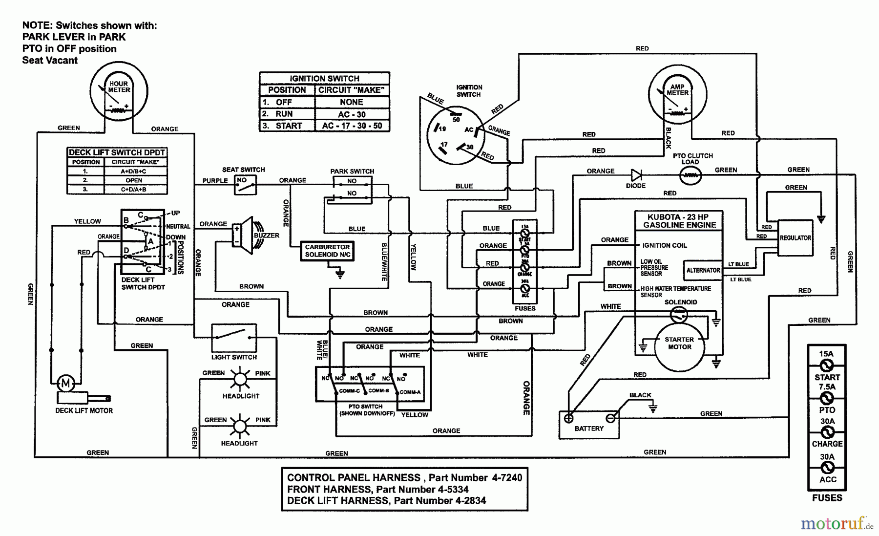 kubota 12khdc generator wiring diagram