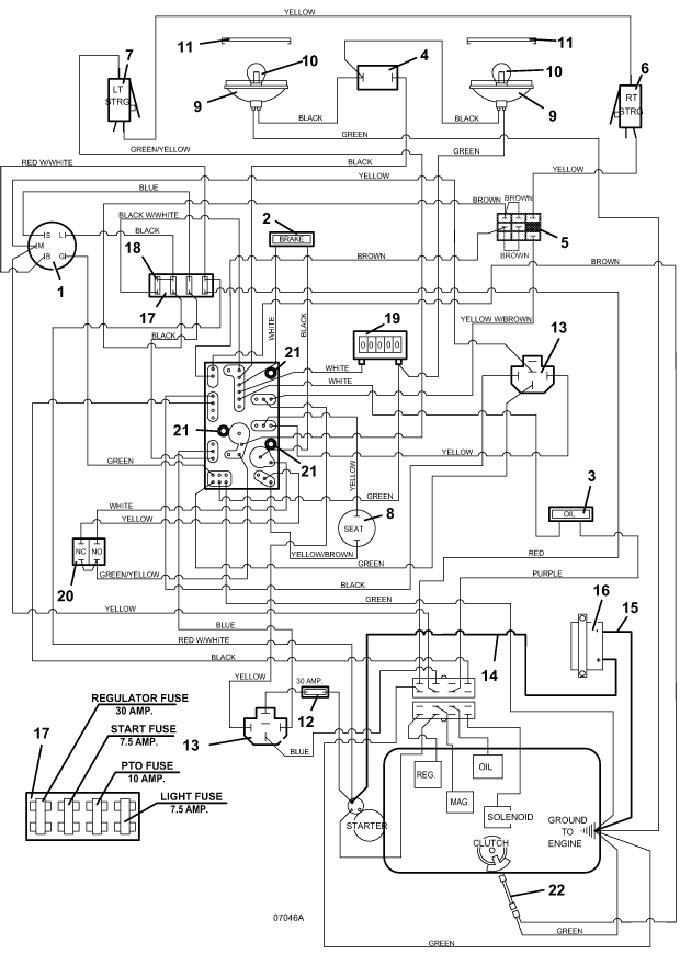 kubota b7100 wiring diagram