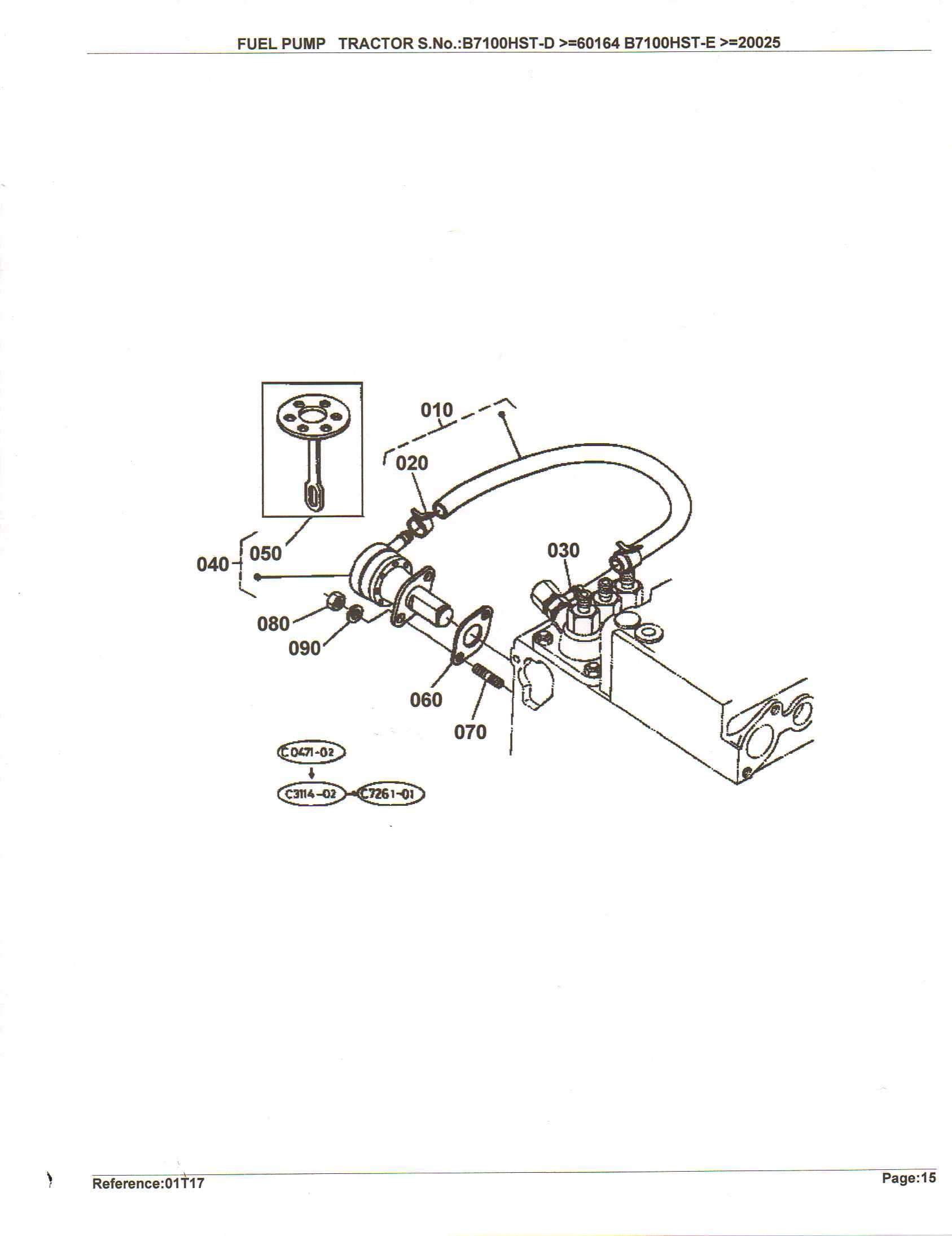 kubota l2350 parts diagram