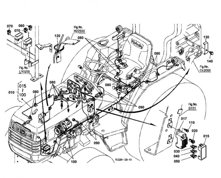 kubota l3240 wiring diagram