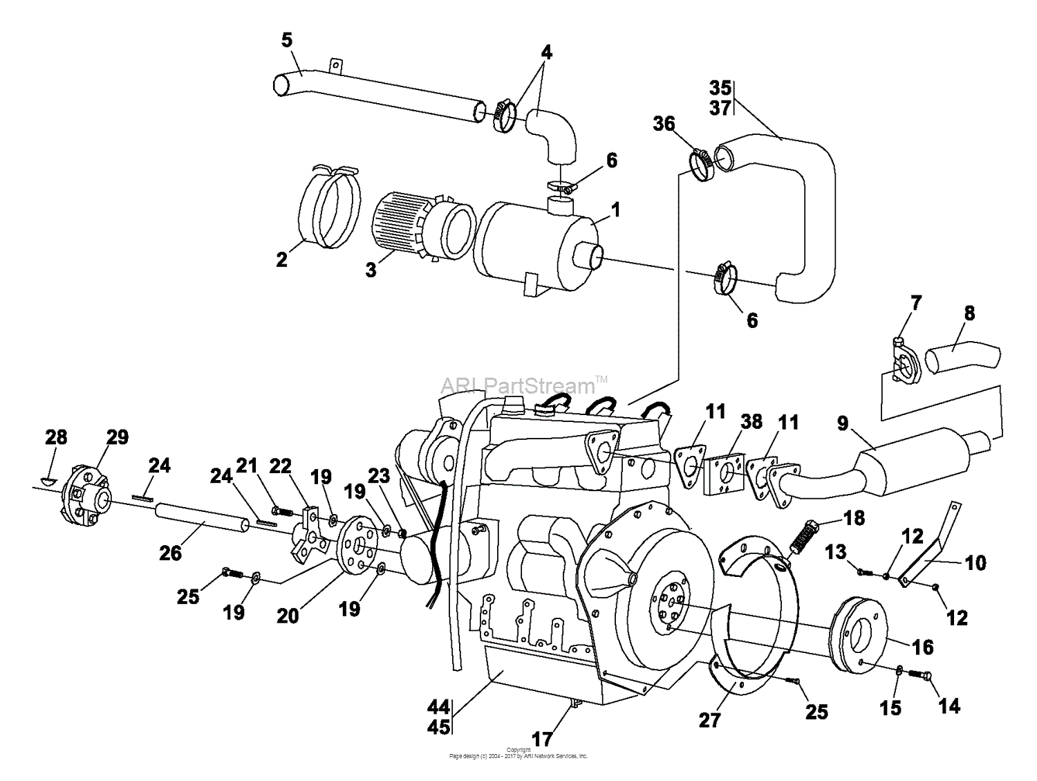 kubota l3400 parts diagram