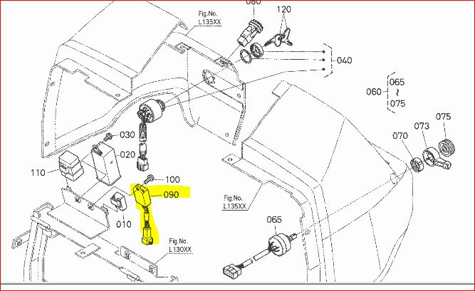 kubota l3400 parts diagram