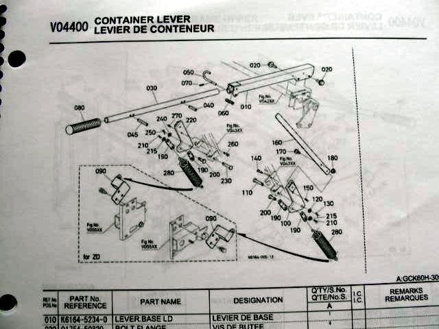 kubota zd326 deck parts diagram