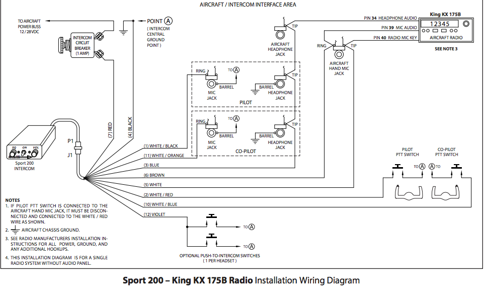 kx170b wiring diagram