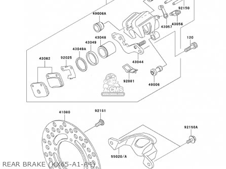 kx65 clutch diagram