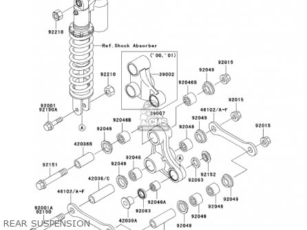 kx65 clutch diagram