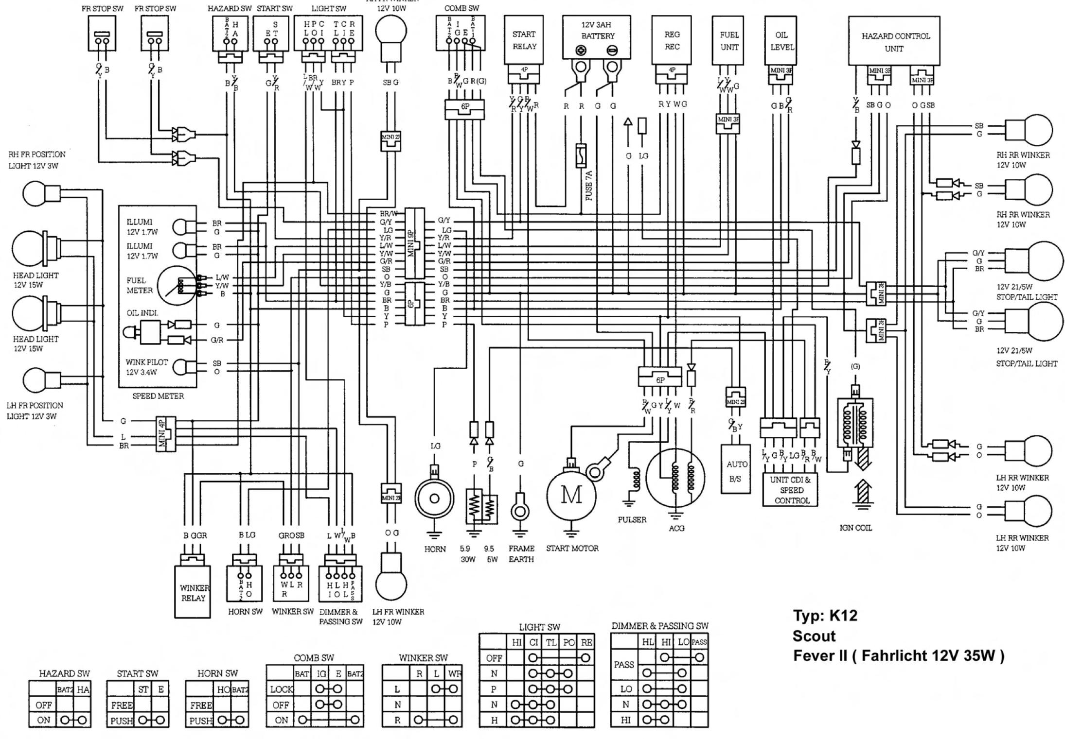 Kymco Agility 125 Wiring Diagram Bestn