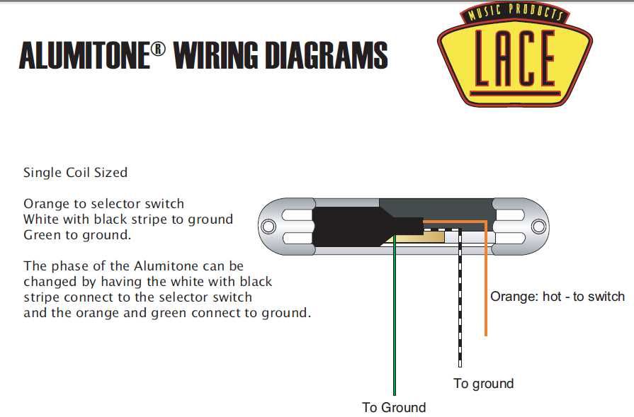 lace alumitone wiring